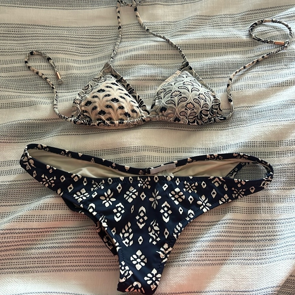 NWT Eberjey S Top and M Bottom Mix & Match Bikini